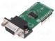 Click board  adaptér  GPIO,UART  MAX3237E  mikroBUS konektor