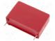 Kondenzátor  polypropylénový  100nF  10mm  ±10%  6x12x13mm  250VDC