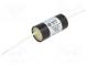 Kondenzátor  polypropylénový  2,2uF  600VDC  ±2%  Ø25x51mm  0,003