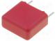 Kondenzátor  polypropylénový  220nF  10mm  ±10%  6x12x13mm  250VDC