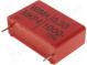 Kondenzátor  polypropylénový  330nF  27,5mm  ±10%  11x21x31,5mm
