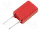 Kondenzátor  polyesterový  100nF  63VAC  100VDC  Raster  2,5mm