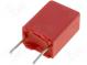 Kondenzátor  polyesterový  1uF  40VAC  63VDC  Raster  5mm  ±10%