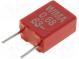 Kondenzátor  polyesterový  680nF  40VAC  63VDC  Raster  5mm  ±10%