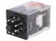 Relé  elektromagnetické  DPDT  Ucievky 24VAC  10A/250VAC  10A