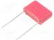 Kondenzátor  polyesterový  1uF  63VAC  100VDC  Raster  10mm  ±10%