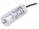 Kondenzátor  pre motory, pracovný  30uF  425VAC  Ø45x105mm  ±5%