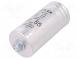 Kondenzátor  pre motory, pracovný  55uF  450VAC  Ø60x125mm  ±5%