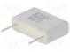 Kondenzátor  polyesterový  100nF  63VAC  100VDC  Raster  10mm  ±10%