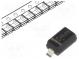 Dióda  Zenerova  0,5W  4,3V  SMD  rolka, páska  SOD123