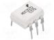 Optotriak  7,5kV  triak  DIP6  Kanály 1  2kV/μs