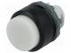 Prepínač  tlačidlový  1-polohové  22mm  biela  Podsv  MLB-1  IP66