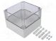 Kryt  univerzálny  X  125mm  Y  125mm  Z  100mm  MPC  polykarbonát