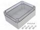 Kryt  univerzálny  X  125mm  Y  175mm  Z  75mm  MPC  polykarbonát