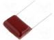 Kondenzátor  polyesterový  1uF  400VDC  Raster  20mm  ±10%