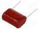 Kondenzátor  polypropylénový  100nF  10mm  ±10%  12x5,3x10,3mm