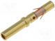 Kontakt  Rozmer  16  zásuvka  18AWG-16AWG  gold flash  krimpovacie