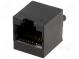 Zásuvka  RJ45  PIN  8  Usporiad.kol  8p8c  THT  priamy