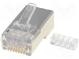 Zástrčka  RJ45  44915  PIN  8  Kat  6  tienené,s vedením vodičov