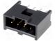 Zásuvka  hranatý  vidlica  C-Grid III  2,54mm  PIN  4  THT  priamy