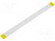 Plochý kábel FFC  Žily    24  T.plochého kábla  0,5mm  L  152mm  60V