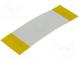 Plochý kábel FFC  Žily    30  T.plochého kábla  0,5mm  60V