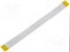 Plochý kábel FFC  Žily    12  T.plochého kábla  1mm  L  152mm  60V