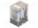 Relé  elektromagnetické  4PDT  Ucievky 24VDC  5A/220VAC  5A/24VDC