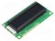 Displej  LCD  alfanumerický  STN Negative  16x2  LED  Znak 5,55mm