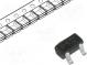 Tranzistor  N-MOSFET  unipolárny  20V  0,915A  0,3W  SC75