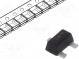 Tranzistor  P-MOSFET  unipolárny  -20V  -0,76A  313mW  SC89