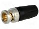 Zástrčka  BNC  vidlica  tienené,s vývodkou  priamy  75Ω  RG59B/U