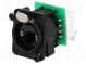 Zásuvka  RJ45  etherCON  PIN  8  Kat  5e  tienené,s objímkou kábla