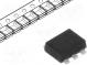 Tranzistor  N-MOSFET  unipolárny  30V  0,4A  330mW  SOT666