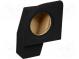 Kryt reproduktora  MDF  15l  250mm  tkanina  čierna  Audi  286mm