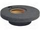 Kryt reproduktora  MDF  15l  250mm  tkanina  šedá melanž  286mm