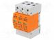 Obmedzovač prepätia  Typ 1+2  Póly  3  DIN  -40÷80°C  IP20  900VDC
