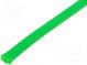 Opletenie  polyester  3÷7,nom.4mm  zelený  Balenie  100m