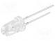 LED  5mm  oranžová  50000÷60000mcd  8°  20mA  1,8÷2,6V  Bullet