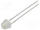 LED  4,8mm  červená  3000÷4200mcd  100°  Čelo  konvexné  1,8÷2,4V