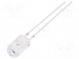 LED  5mm  žltá  8400÷10000mcd  3,5÷4,5lm  30°  30mA  2,1÷2,6V  78mW