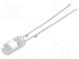 LED  3mm  modrá  220÷330mcd  110°  Čelo  plochá  Raster  2,54mm