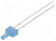 LED  2mm  modrá  220÷330mcd  90°  Čelo  plochá  2,8÷3,6V  4,8x2,5mm