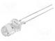 LED  5mm  modrá  25000÷30000mcd  15°  50mA  3÷3,8V  Čelo  konvexné