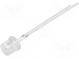 LED  5mm  modrá  68÷100mcd  120°  20mA  2,9÷3,6V  Čelo  vklesnuté