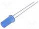 LED  5mm  bipolárna  modrá  330÷500mcd  180°  20mA  2,7÷3,4V