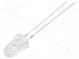 LED  5mm  bullet  zelená  30000÷35000mcd  8°  20mA  2,9÷3,6V