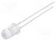 LED  5mm  zelená  3000÷4200mcd  30°  12÷20mA  5V  Čelo  konvexné