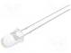 LED  5mm  zelená (fluorescent green)  20000÷22000mcd  6,5÷7lm