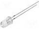 LED  5mm  bipolárna  oranžová  4200÷5800mcd  15°  20mA  1,8÷2,6V